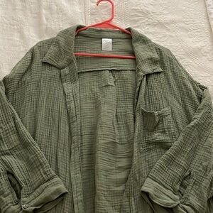 Kona Sol Green Swim Coverup